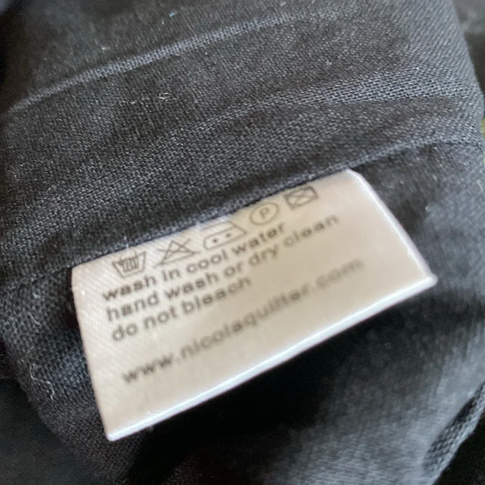 Nicola Quilter Black Embroidered Mini Skirt - Picture 4 of 6